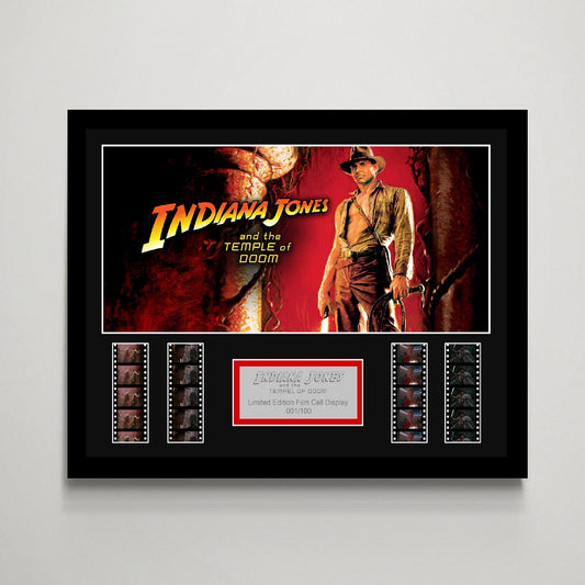 Indiana Jones: The Temple Of Doom Large Film Cell Display