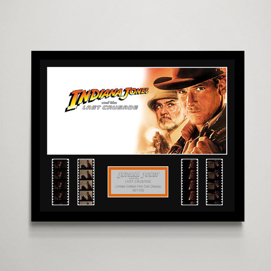 Indiana Jones: The Last Crusade Large Film Cell Display