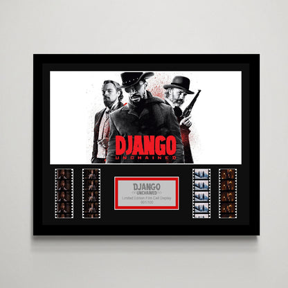 Django Unchained Large Film Cell Display