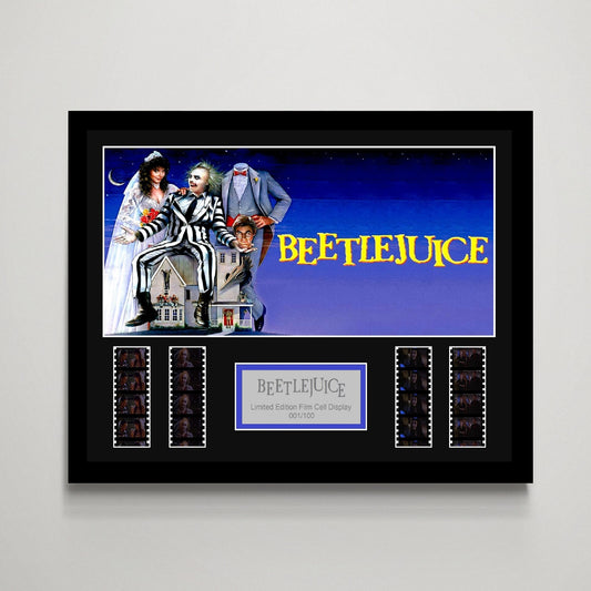 Beetlejuice Large Film Cell Display