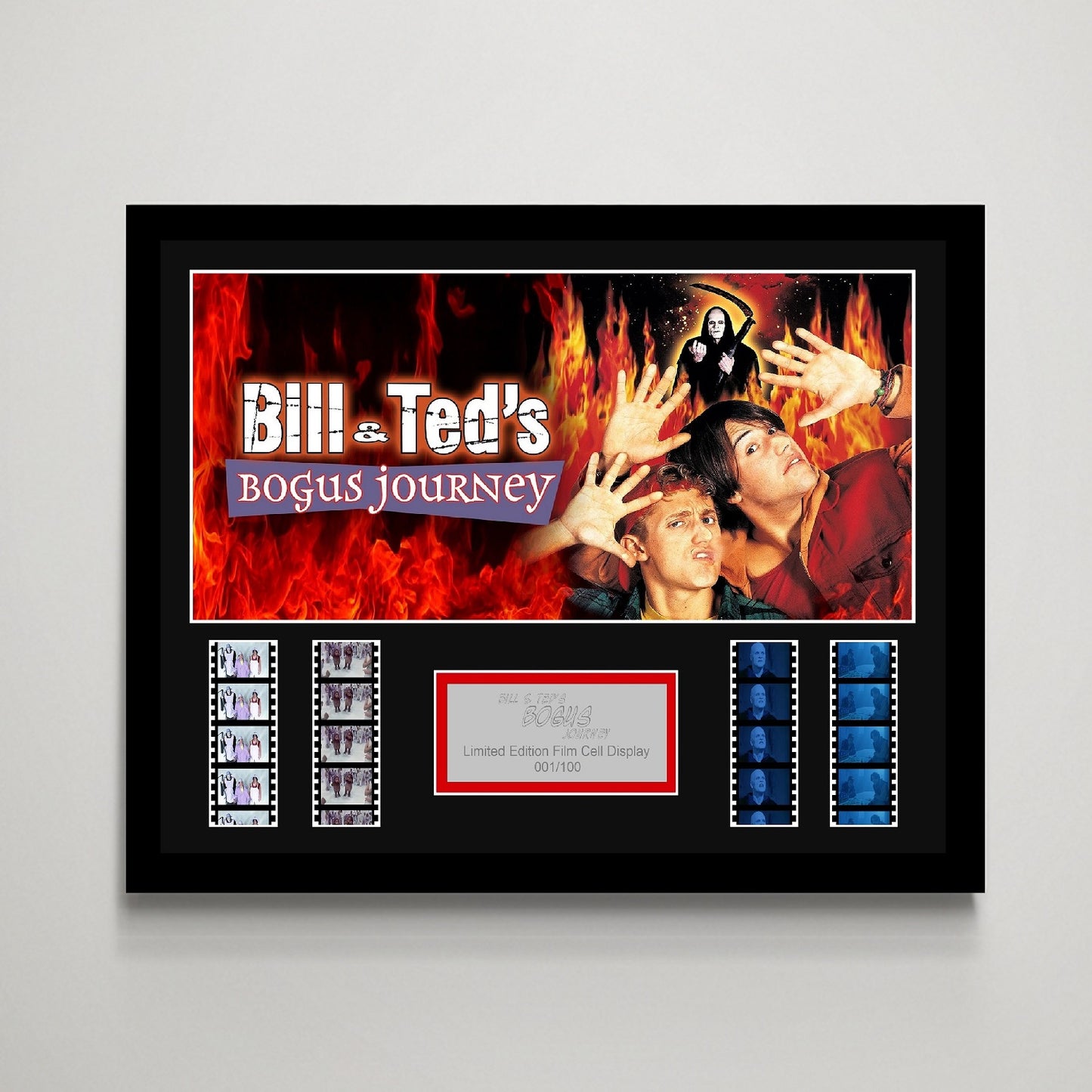 Bill & Ted's Bogus Journey Large Film Cell Display