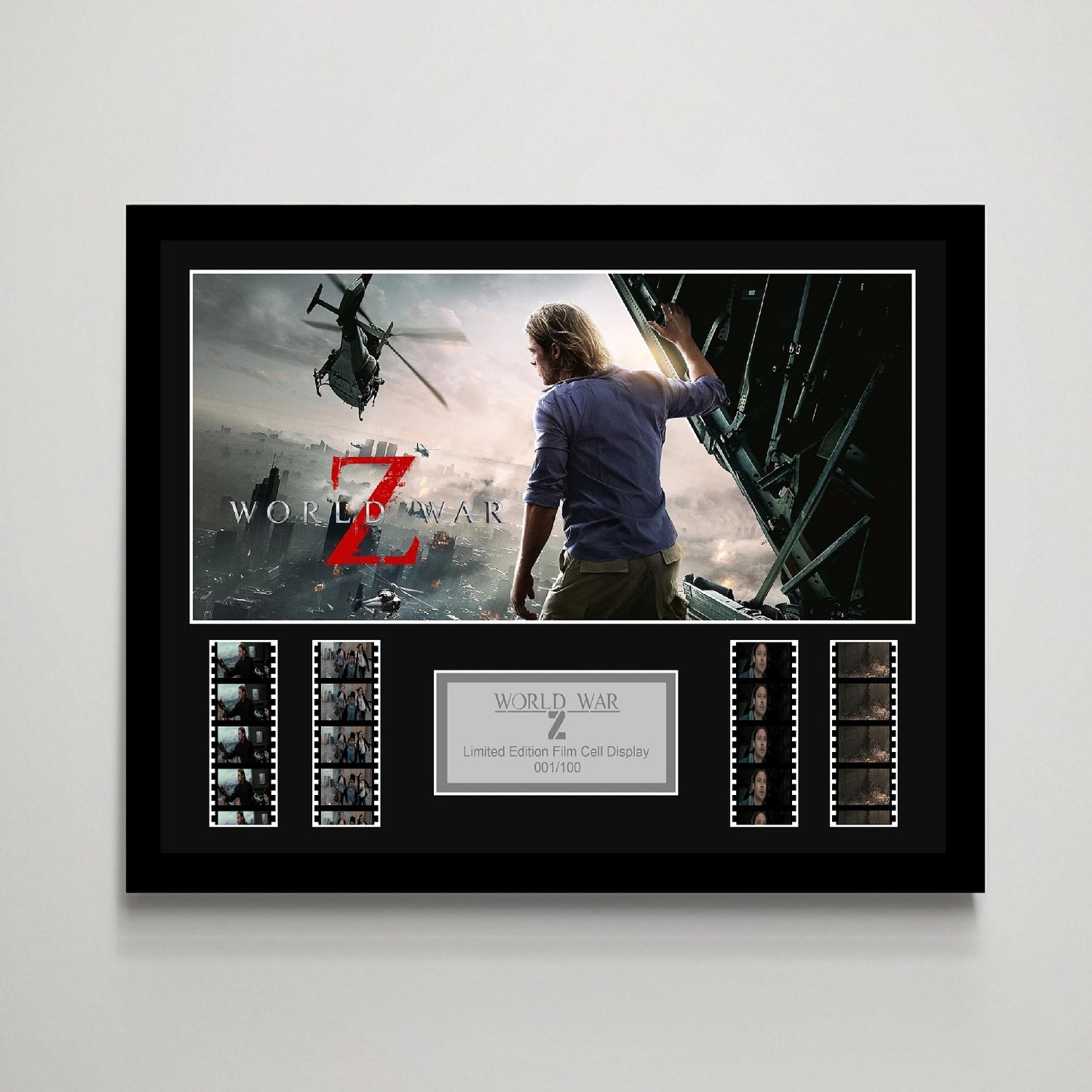 World War Z Large Film Cell Display