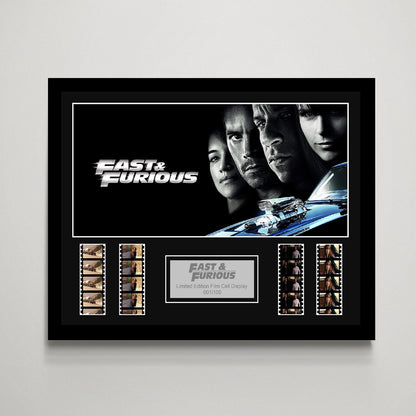 Fast & Furious Large Film Cell Display