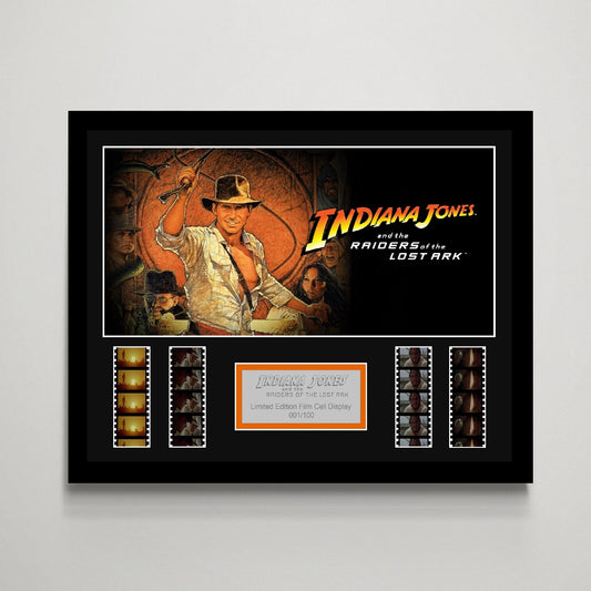 Indiana Jones: Raiders Of The Lost Ark Large Film Cell Display