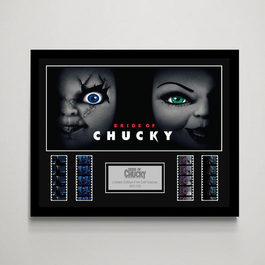 Bride Of Chucky Large Film Cell Display