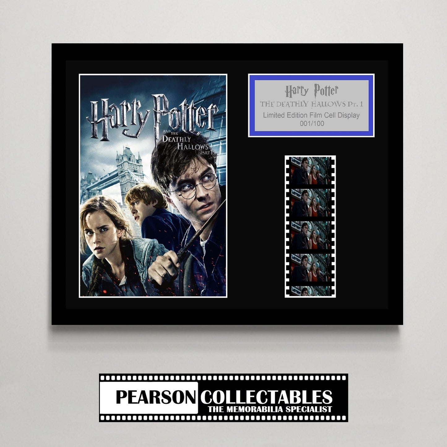 Harry Potter: The Deathly Hallows Pt.1 Small Film Cell Display