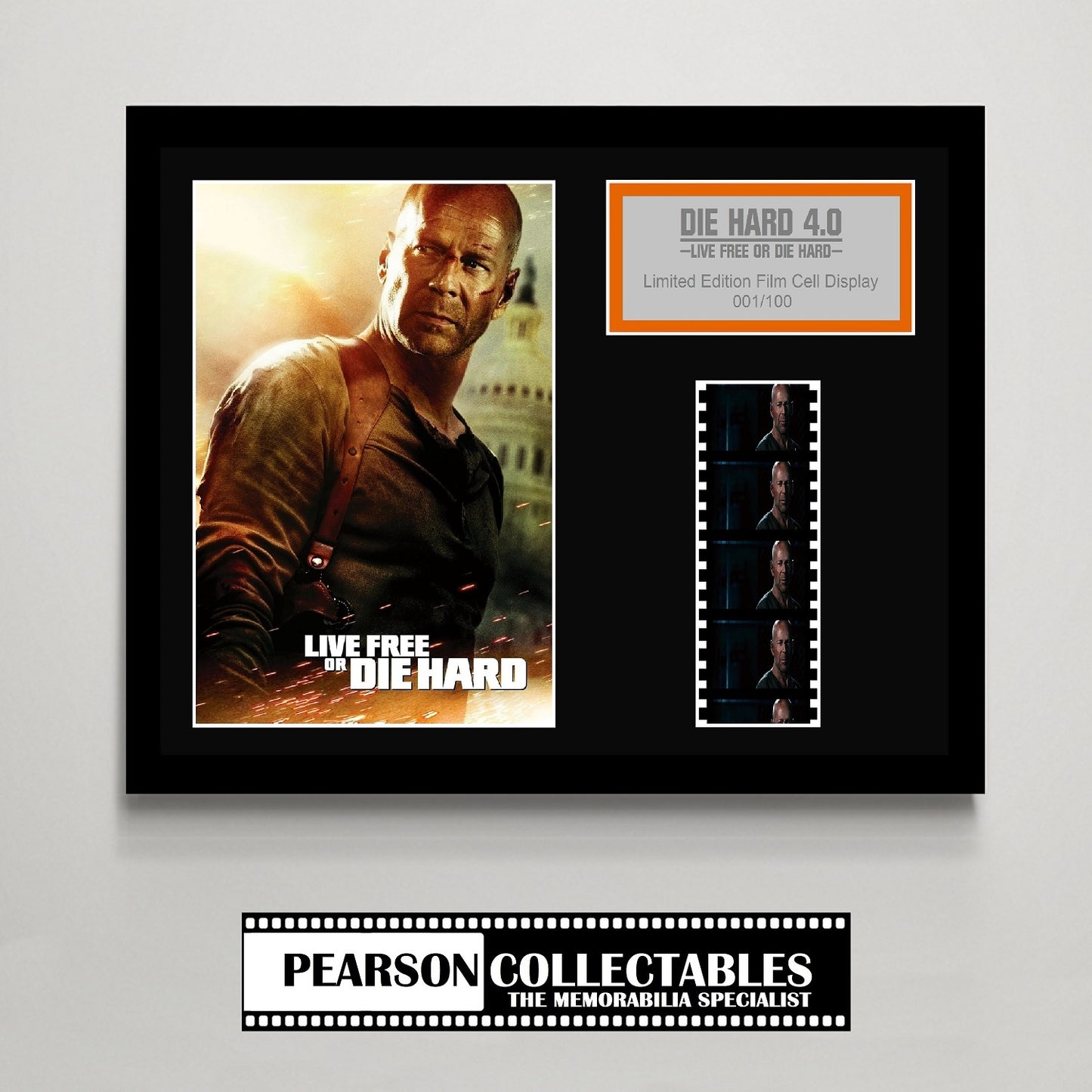 Die Hard 4.0 Small Film Cell Display