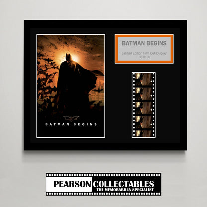 Batman Begins Small Film Cell Display