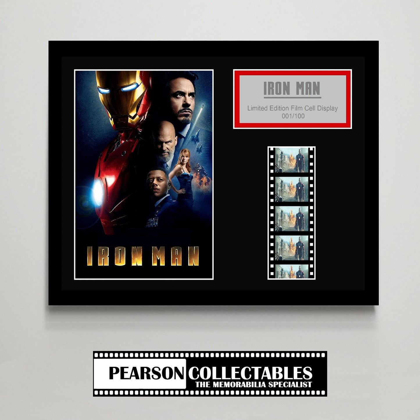 Iron Man Small Film Cell Display