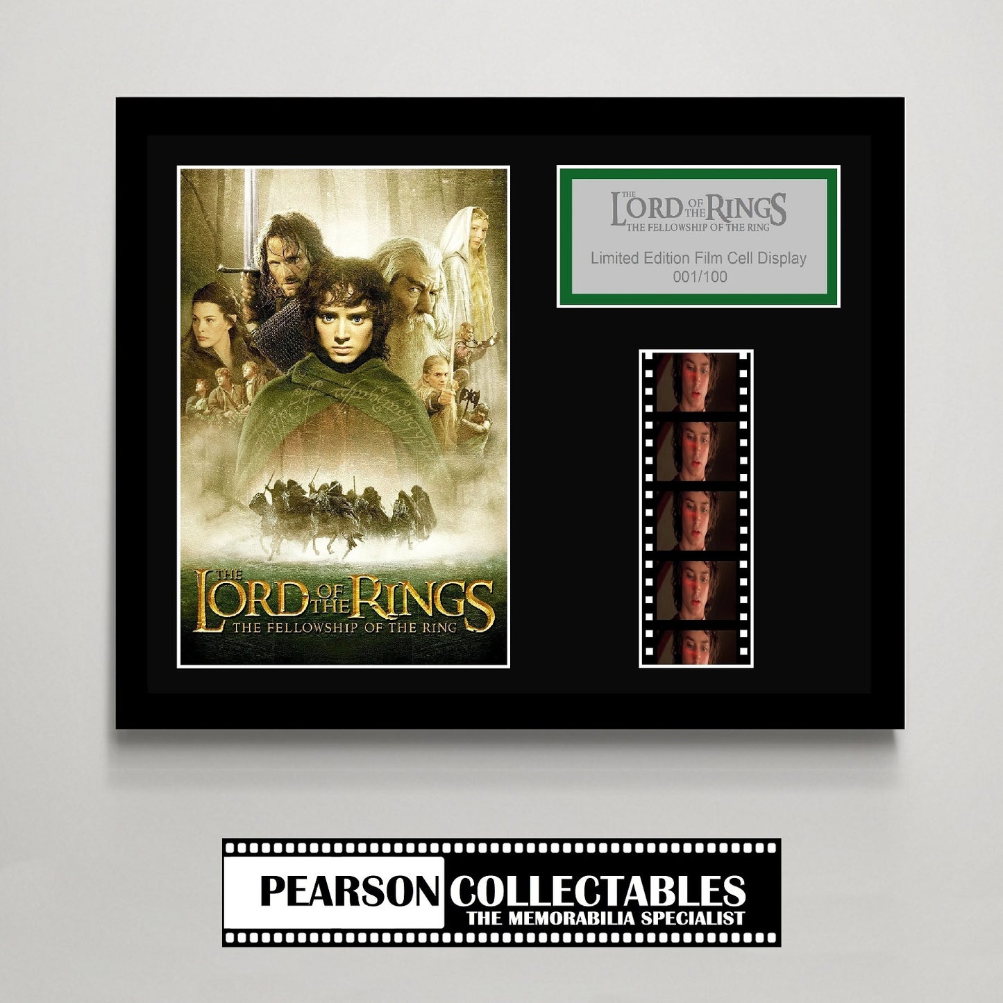 Lord Of The Rings: The Fellowship Of The Ring Small Film Cell Display