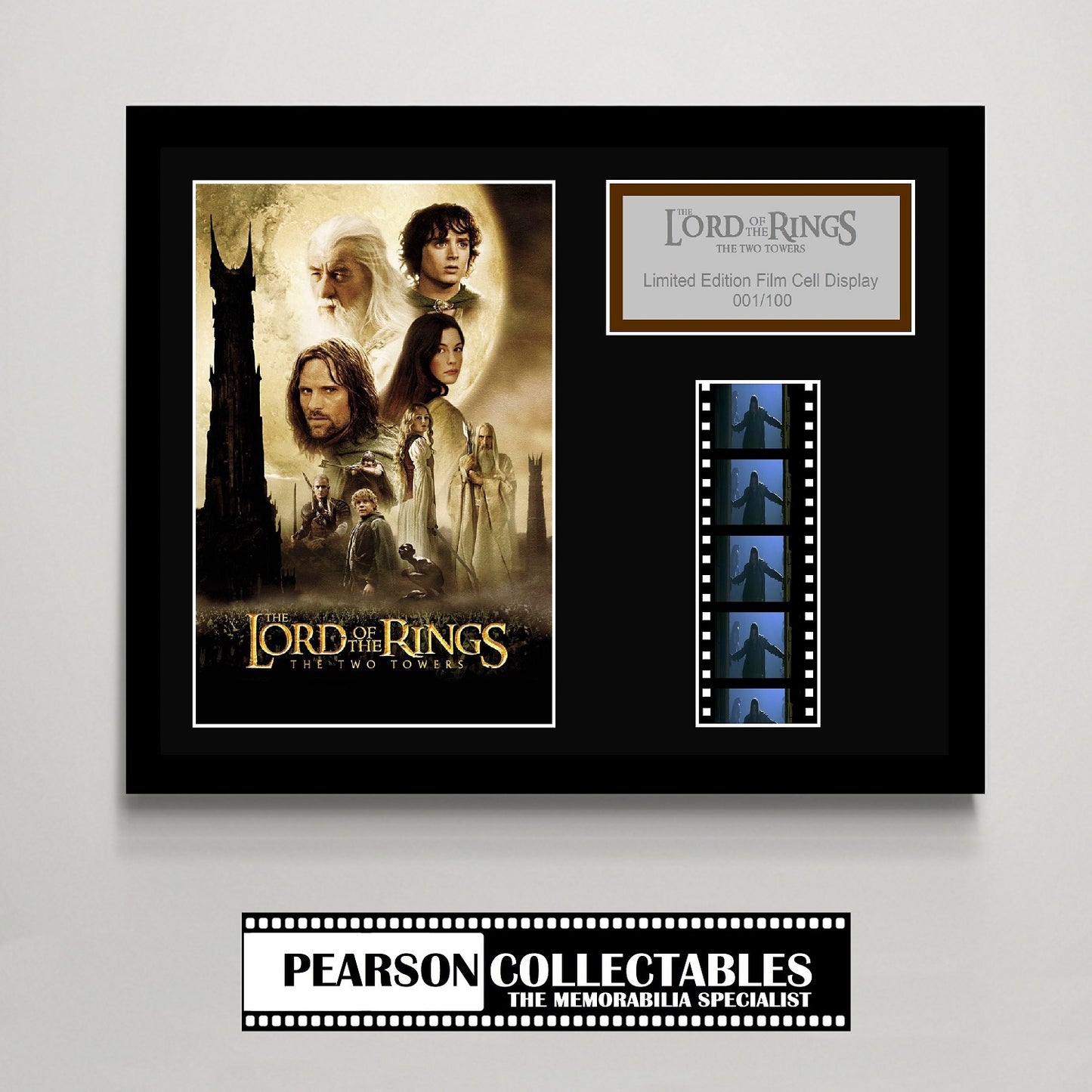 Lord Of The Rings: The Two Towers Small Film Cell Display