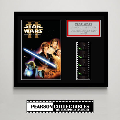 Star Wars: Attack Of The Clones Small Film Cell Display