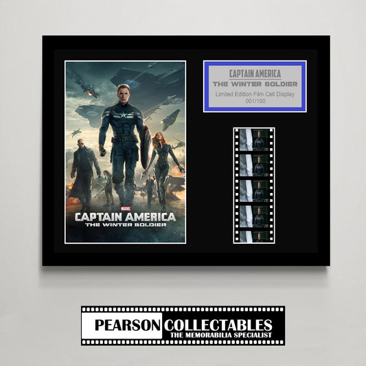 Captain America: The Winter Soldier Small Film Cell Display
