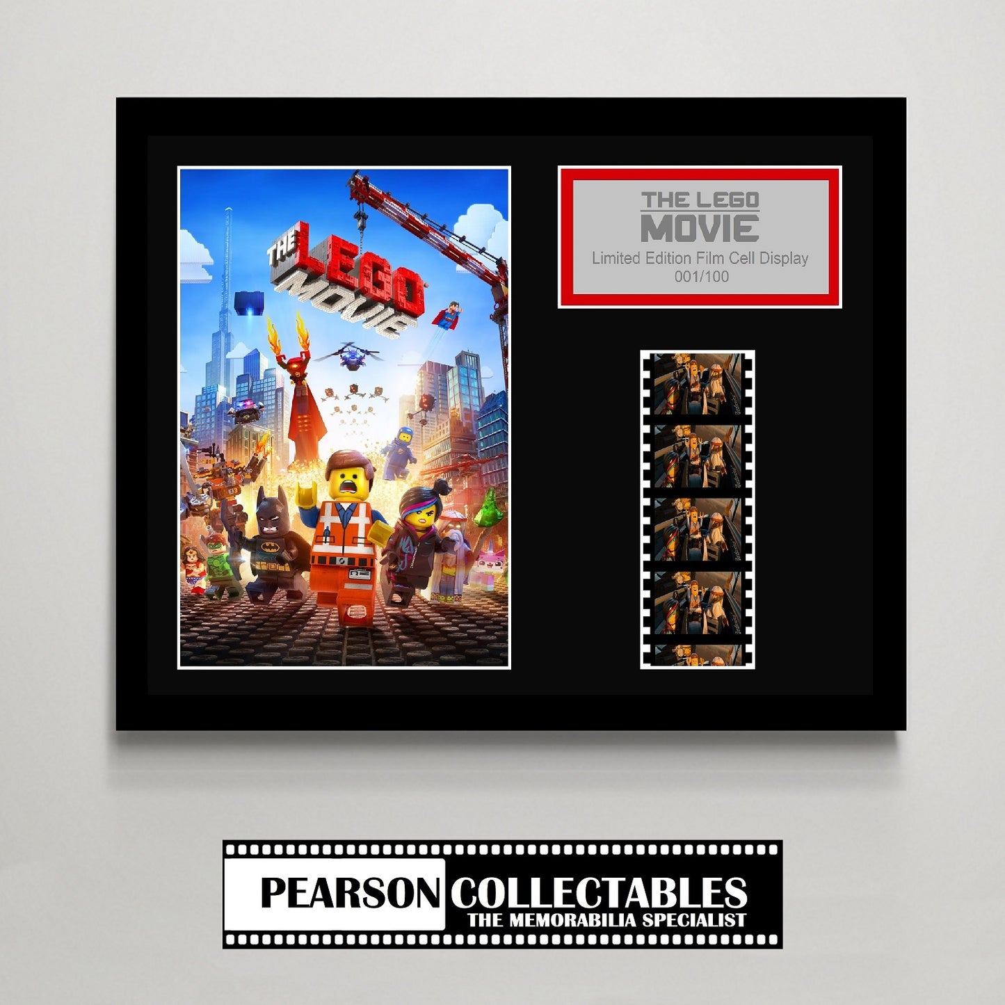 Lego Movie (The) Small Film Cell Display