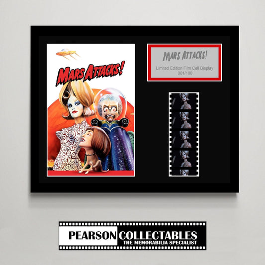 Mars Attacks Small Film Cell Display