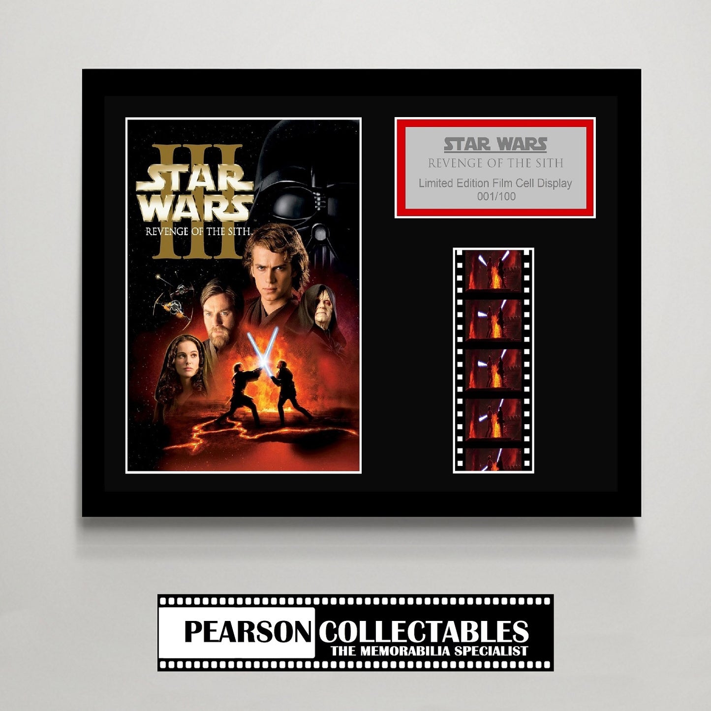 Star Wars: Revenge Of The Sith Small Film Cell Display