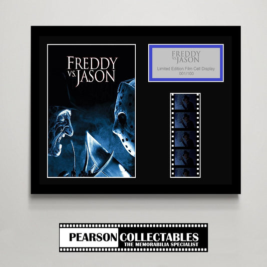 Freddy Vs. Jason Small Film Cell Display