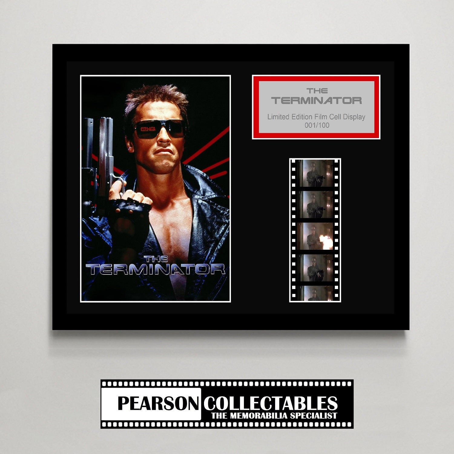 Terminator Display Picture Terminator (The) Small Film Cell Display – Pearson Collectables