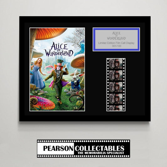 Alice In Wonderland Small Film Cell Display