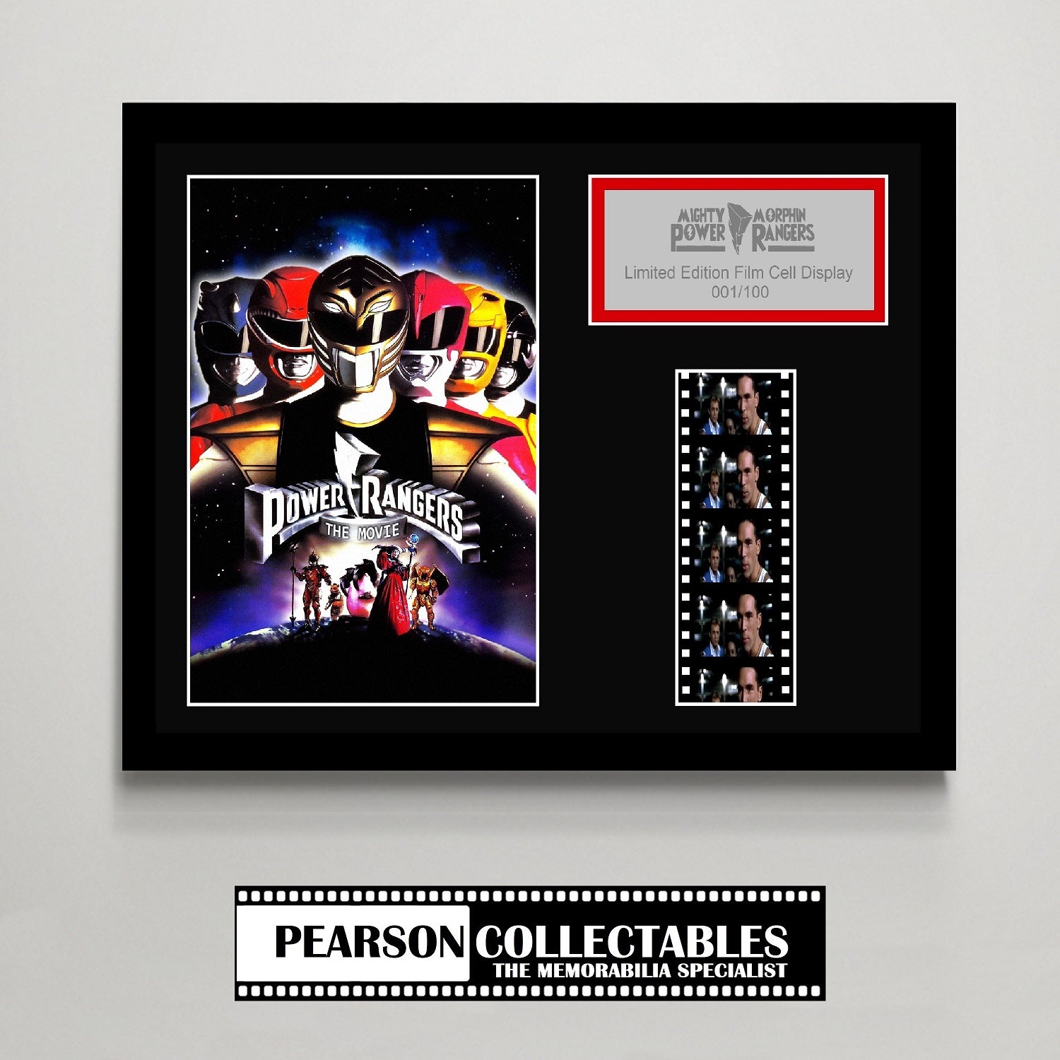 Mighty Morphin Power Rangers Small Film Cell Display – Pearson Collectables