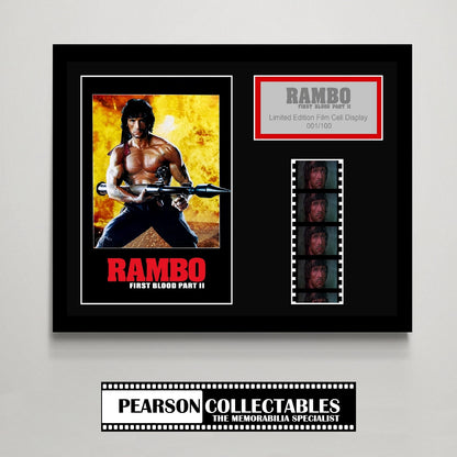 Rambo: First Blood Pt. 2 Small Film Cell Display