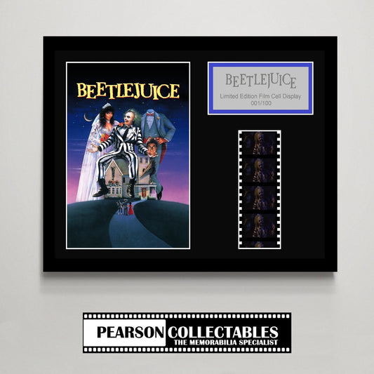 Beetlejuice Small Film Cell Display