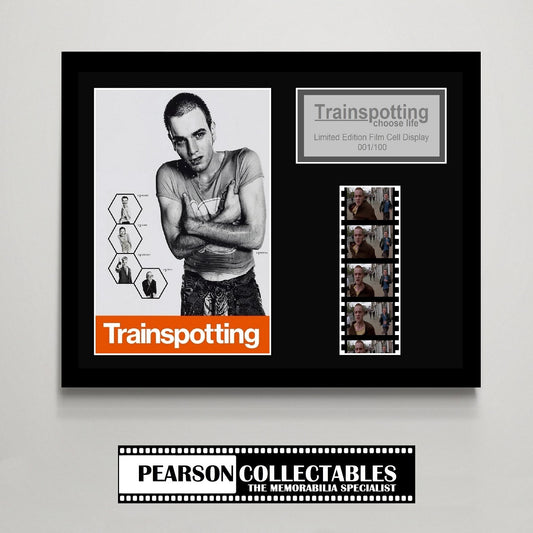 Trainspotting Small Film Cell Display
