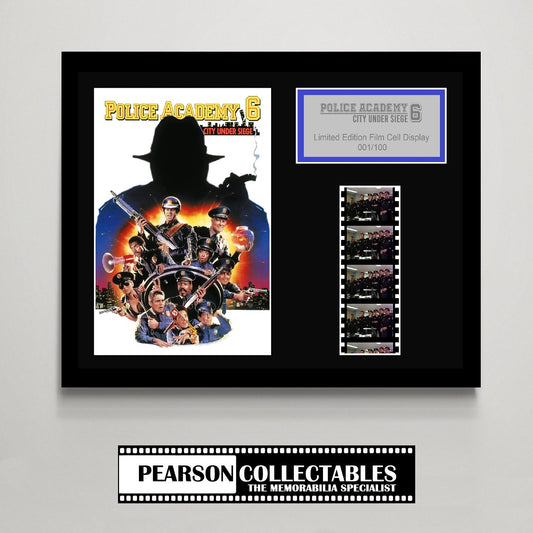 Police Academy 6: City Under Siege Small Film Cell Display