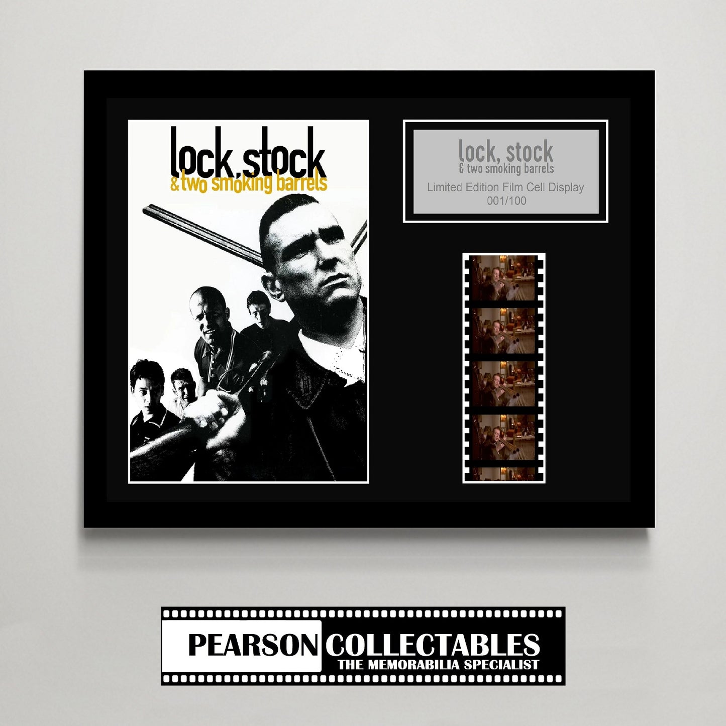 Lock, Stock & Two Smoking Barrels Small Film Cell Display