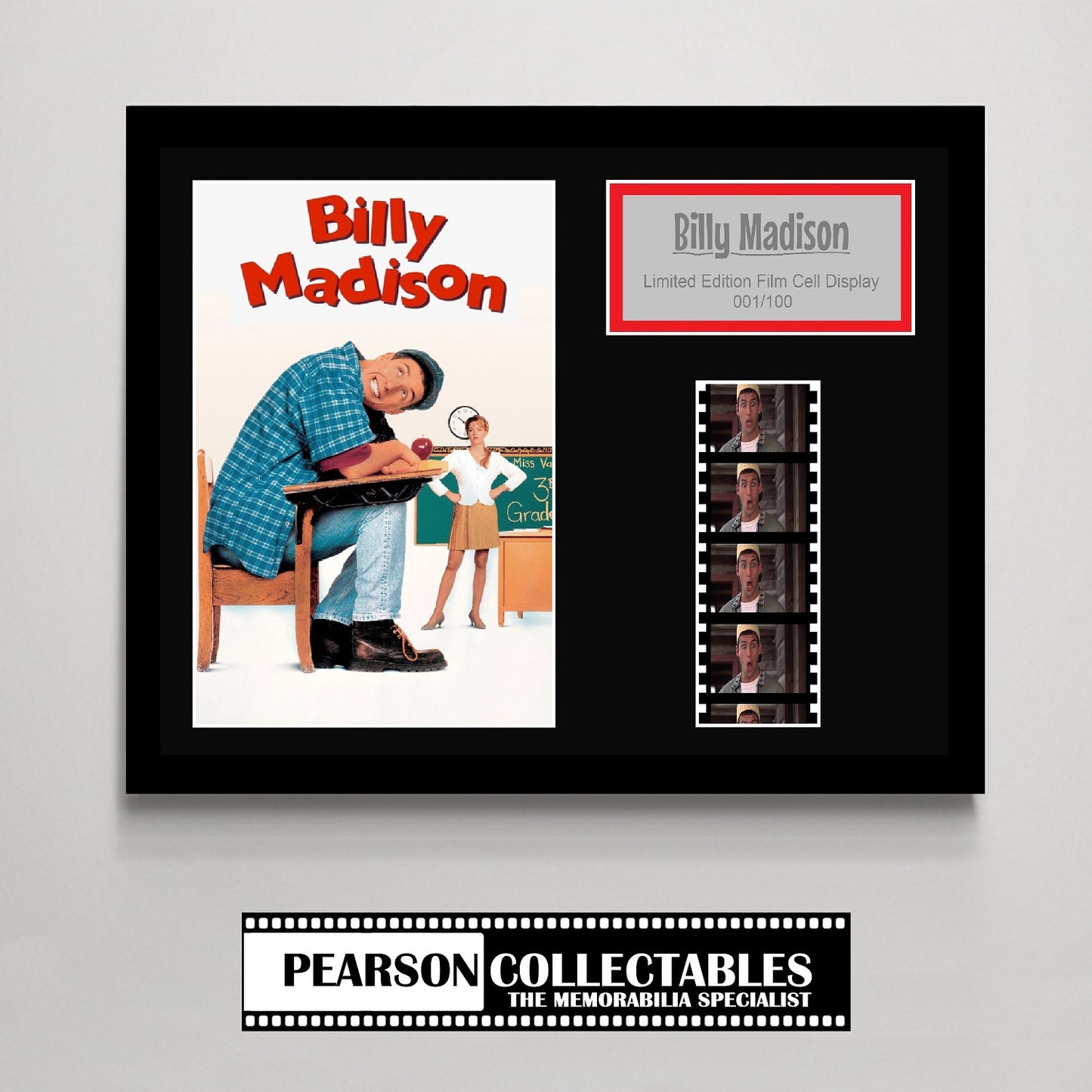 Billy Madison Small Film Cell Display