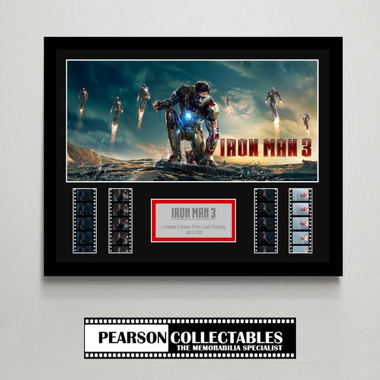 Iron Man 3 Large Film Cell Display