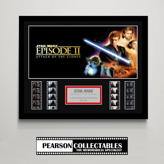 Star Wars: Attack Of The Clones Large Film Cell Display