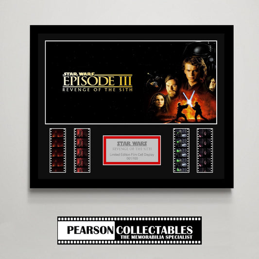 Star Wars: Revenge Of The Sith Large Film Cell Display