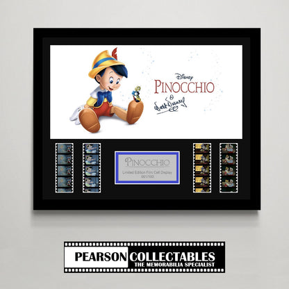 Pinocchio Large Film Cell Display