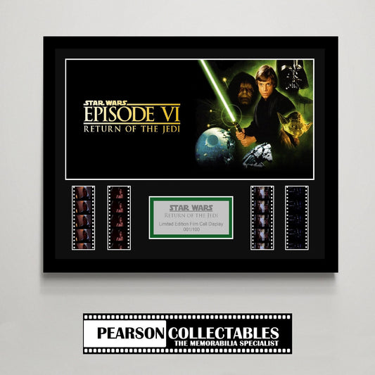 Star Wars: Return Of The Jedi Large Film Cell Display
