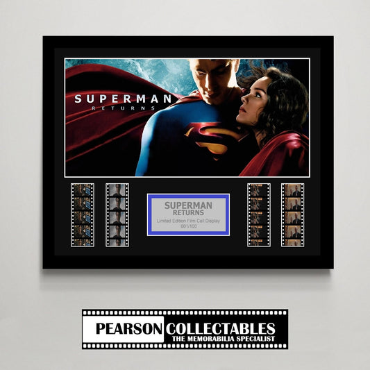 Superman Returns Large Film Cell Display