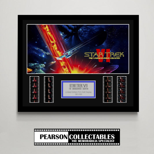 Star Trek: The Undiscovered Country Large Film Cell Display