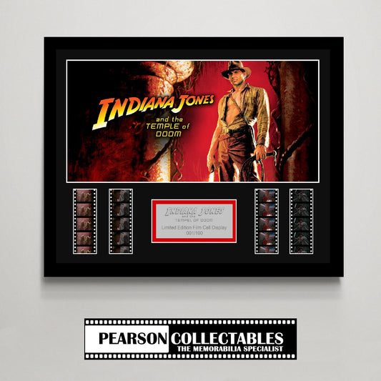 Indiana Jones: The Temple Of Doom Large Film Cell Display