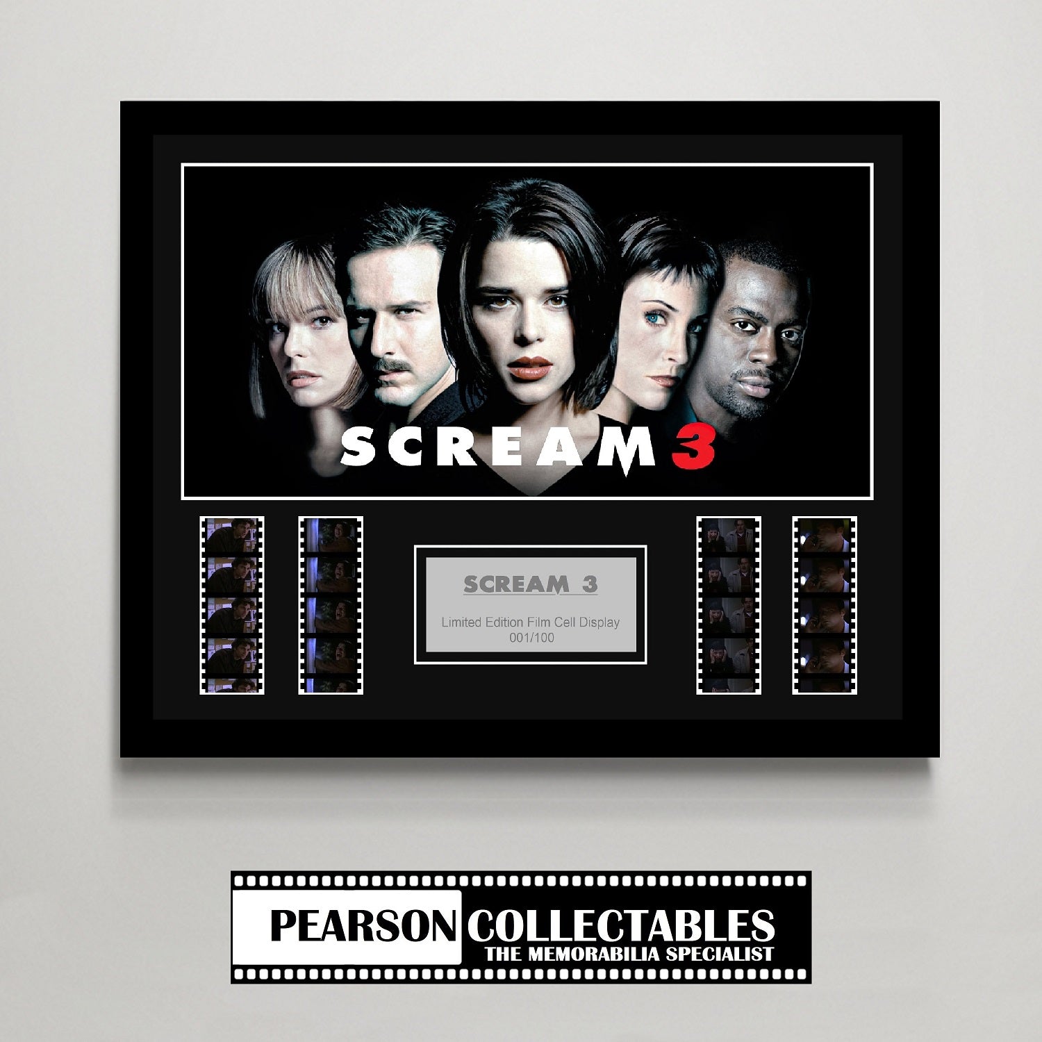 Scream Display Case Scream 3 Large Film Cell Display – Pearson Collectables