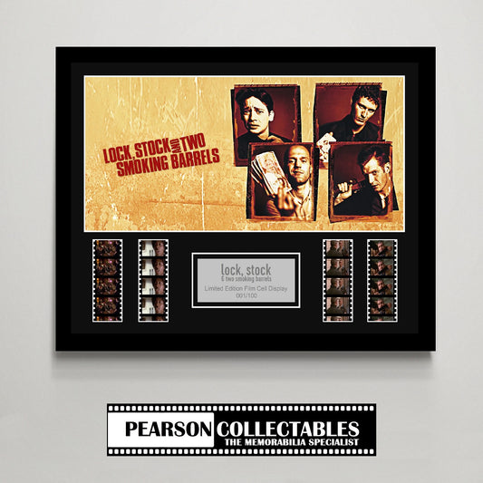Lock, Stock & Two Smoking Barrels Large Film Cell Display