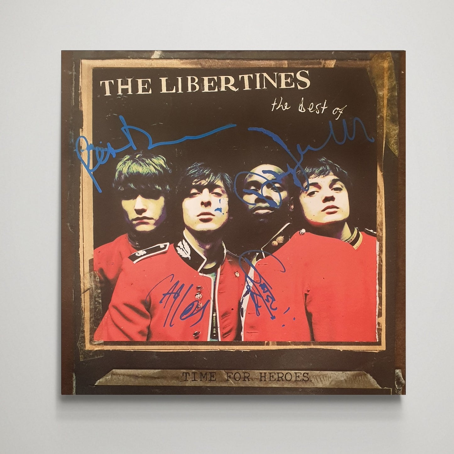 The Libertines Signed 'No Time For Heroes - The Best Of' LP