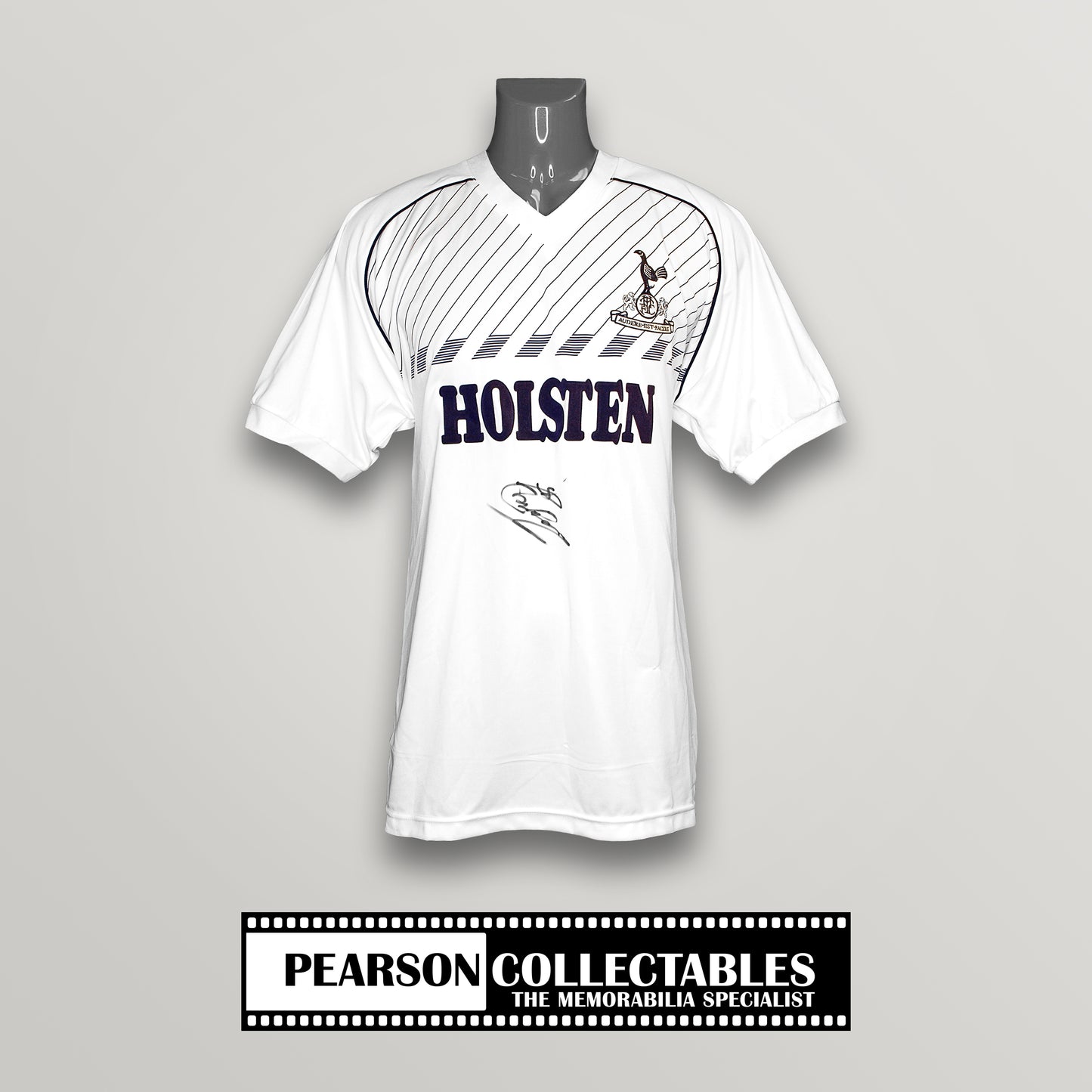 Chris Waddle Signed 'Tottenham Hotspur' Football Shirt