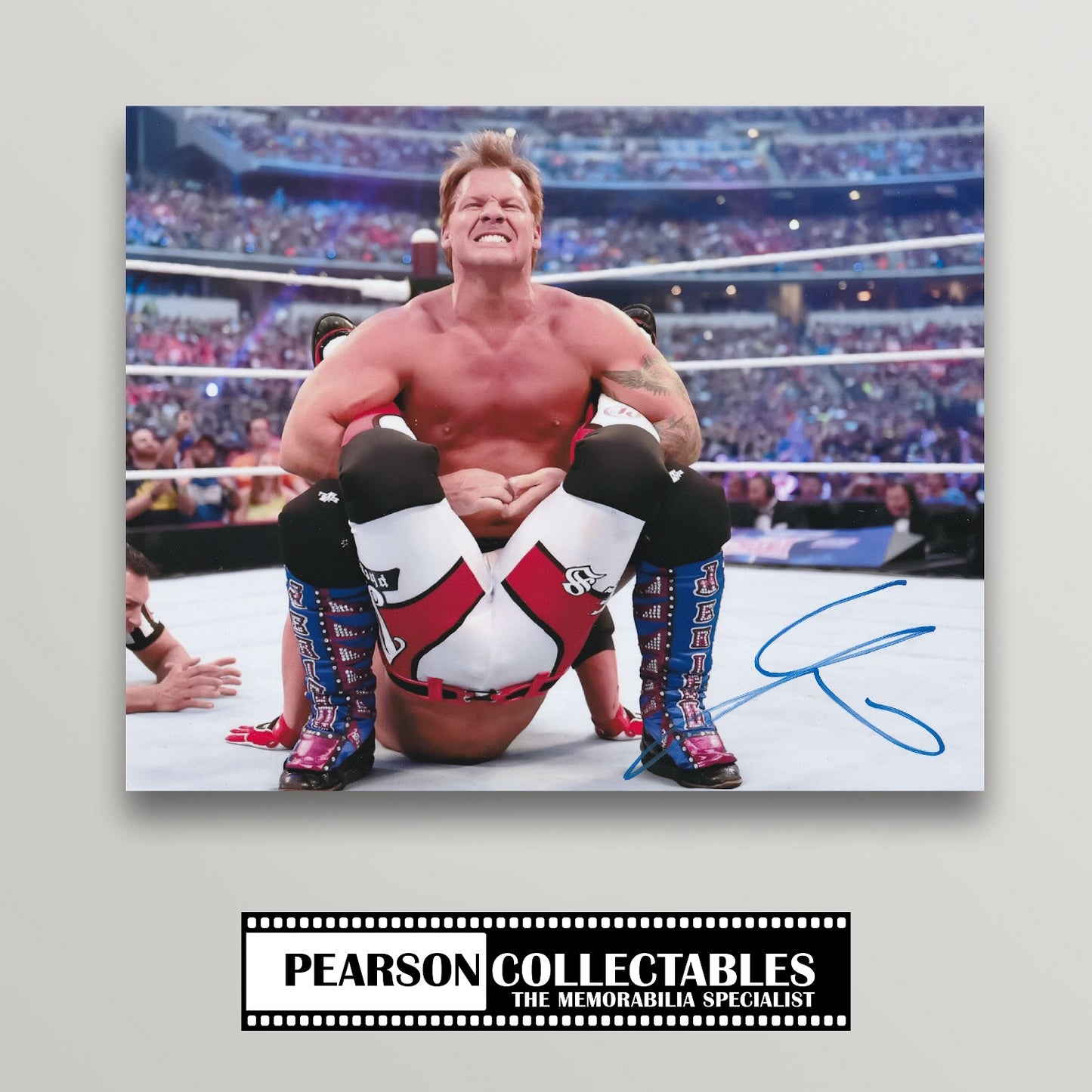 Chris Jerico Signed WWE 8x10'' Photo
