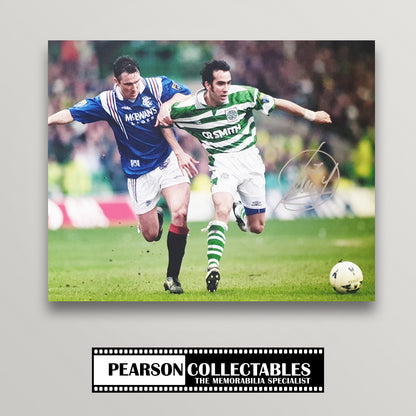 Paolo Di Canio Signed Celtic 11x14'' Photo