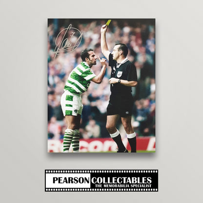 Paolo Di Canio Signed Celtic 11x14'' Photo