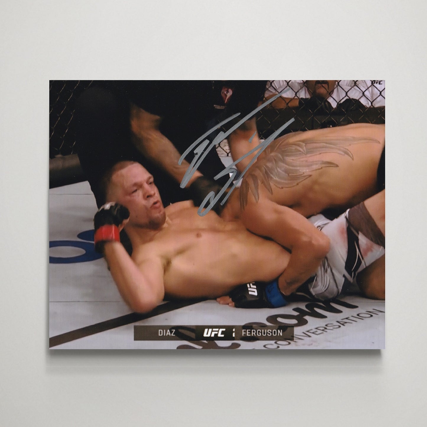 Nate Diaz 'UFC' Autograph Photo