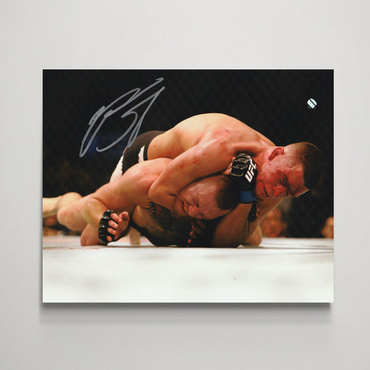 Nate Diaz 'UFC' Autograph Photo