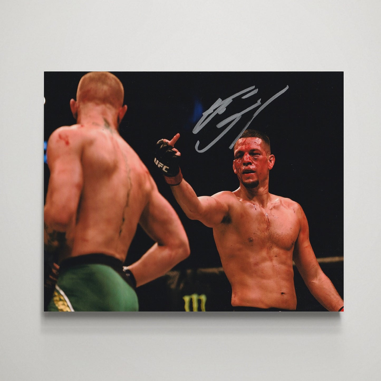 Nate Diaz 'UFC' Autograph Photo