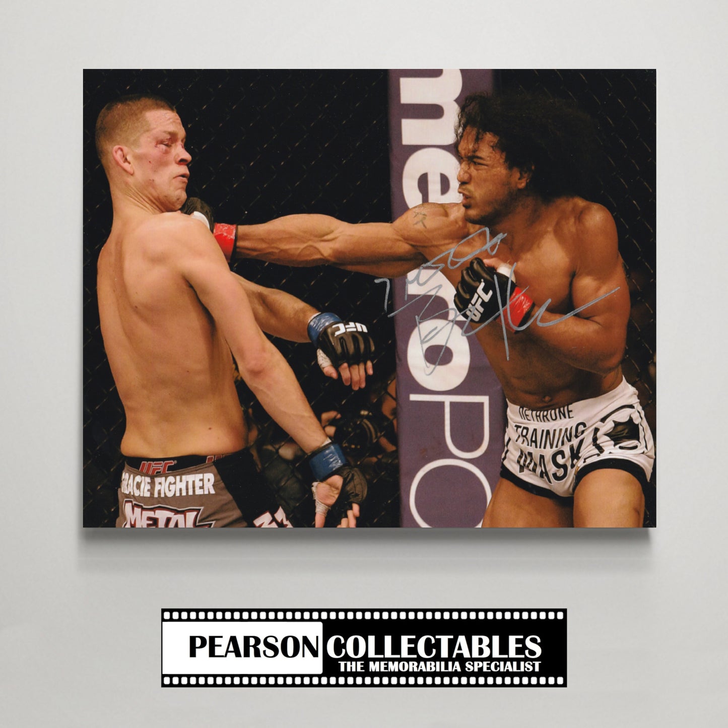 Benson Henderson Signed UFC 8x10'' Photo