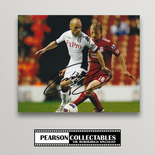 Danny Murphy Signed Fulham 8x10'' Photo